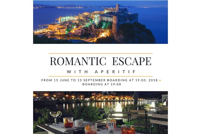 Sunset Romantic Escape with Aperitif - Key points to know before booking