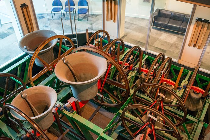 The Romance Package (Bell Tower tour for 2 people, plus personalised Love Lock) - The Bell Chiming Experience is the main event