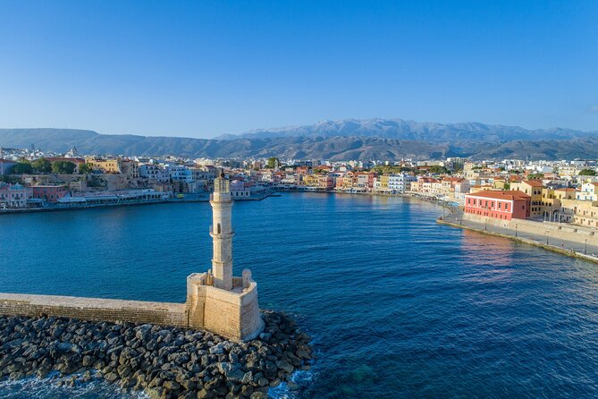 True Love in Chania: Self-Guided Romantic Puzzle Walk - The Hand Monument and a modern change of mood