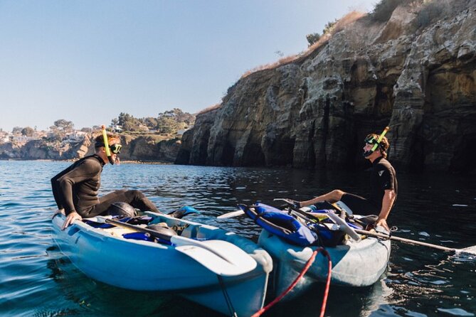 Two Hour Kayak and Snorkel Tour for Two in La Jolla - Paddling out from La Jolla Cove