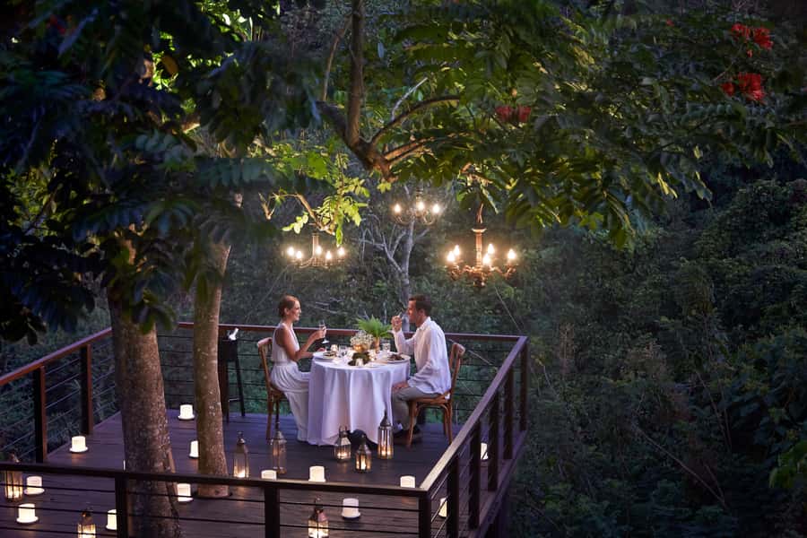 Ubud: Romantic Dinner on a Forest Tree Deck - Key points at a glance