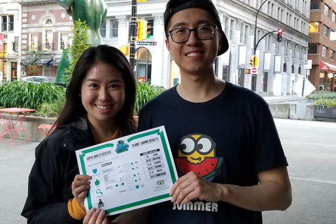 Valentines Day Games in Downtown Vancouver - Following the route through historic streets and alleys