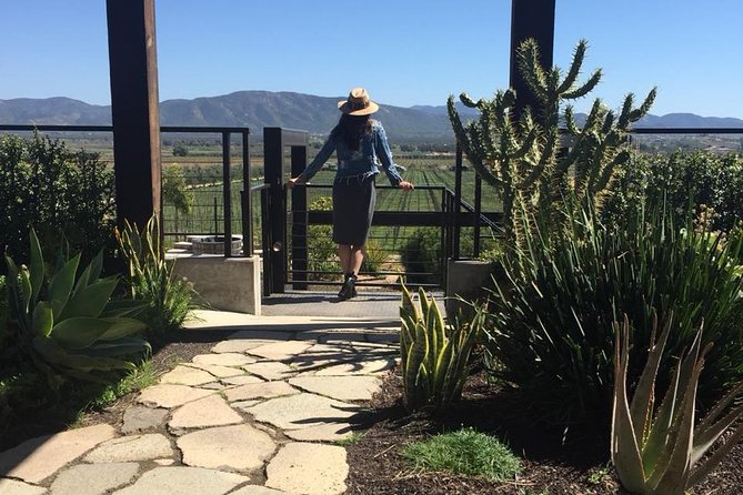 Valle de Guadalupe Couples Wine Tour - Villa Montefiori sets a calm first tone