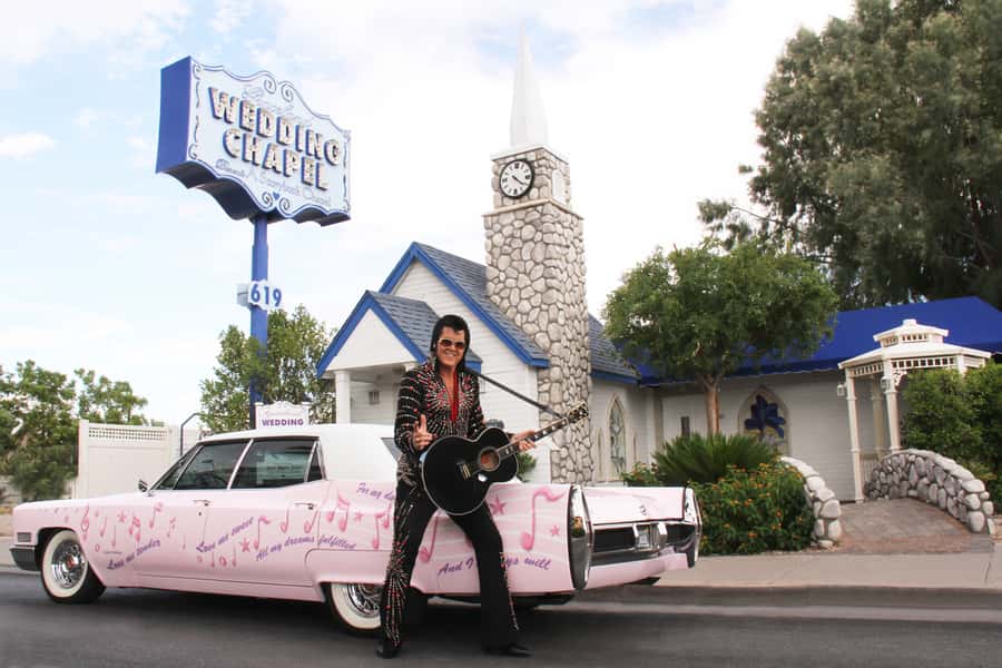 Vegas: Elvis-Themed Graceland Chapel Wedding or Vow Renewal - What the $356 price really covers