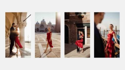 Elegant couple photos on your vacation