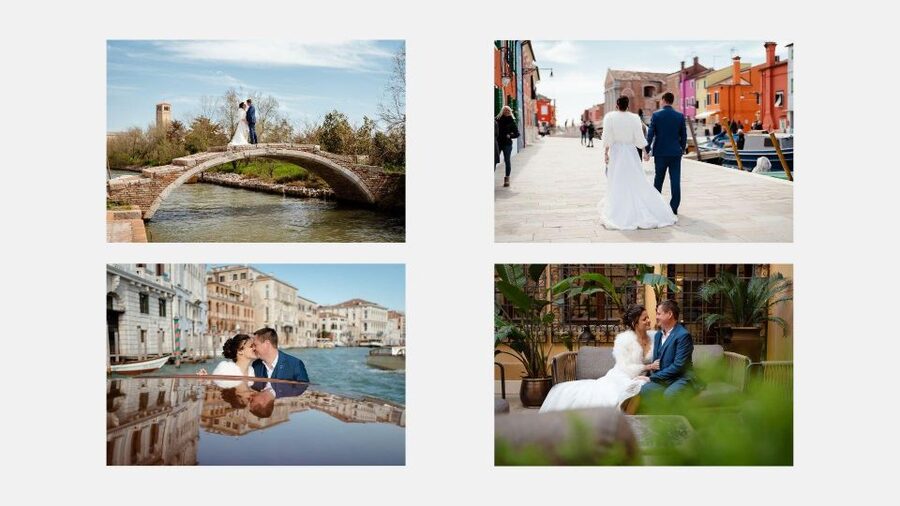 Venice: Elegant couple photos on your vacation - What happens after the photographs are taken