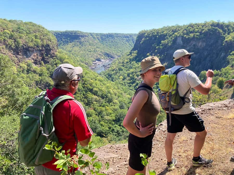 Victoria Falls: Batoka Gorge Hike & Sunset Dinner - Sunset turns dinner into the main event