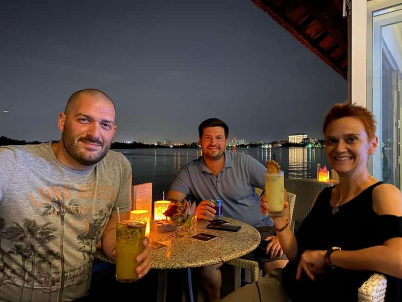 VIP Tour Enjoy Romantic Sunset by Speed Boat Free Cocktail - A cocktail at The Deck or Villa Song Saigon