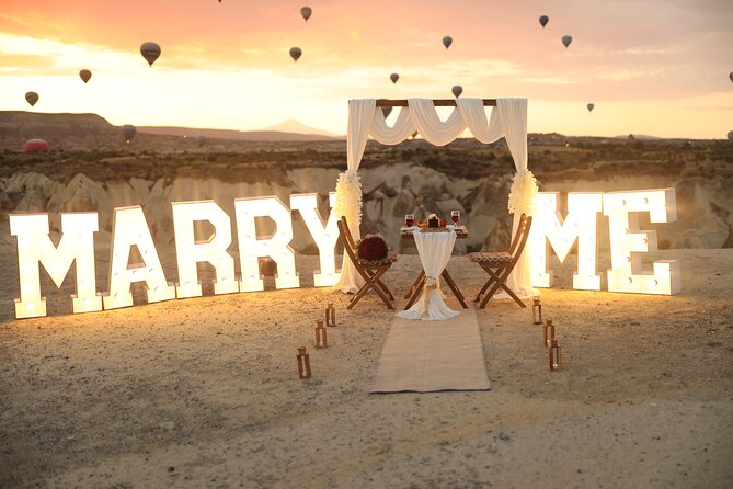 Wedding Proposal and Photoshoot with Hot Air Balloons - Why Cappadocia works so well for a proposal