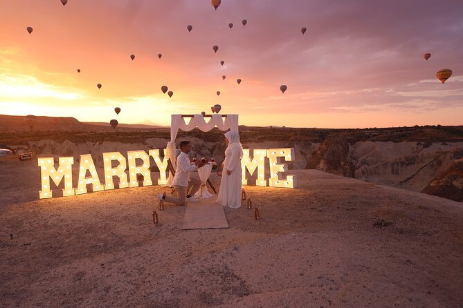 Wedding Proposal and Photoshoot with Hot Air Balloons - What the photographer adds