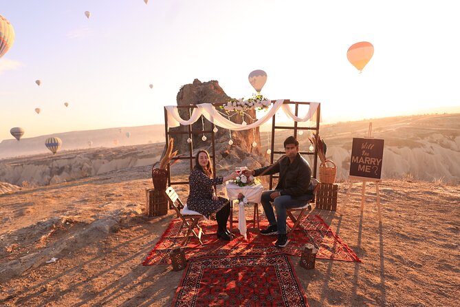 Wedding Proposal and Photoshoot with Hot Air Balloons - What is not included, and why it matters