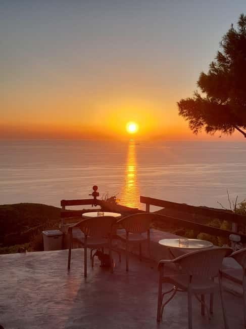 Zakynthos: Romantic Sunset Tour & the Legend of the Dragon - The rocky path to Damianos Cave
